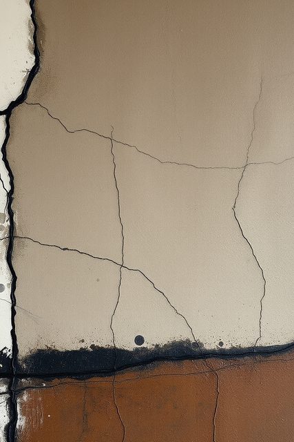 Thaw Line — Mixed media on cradled panel